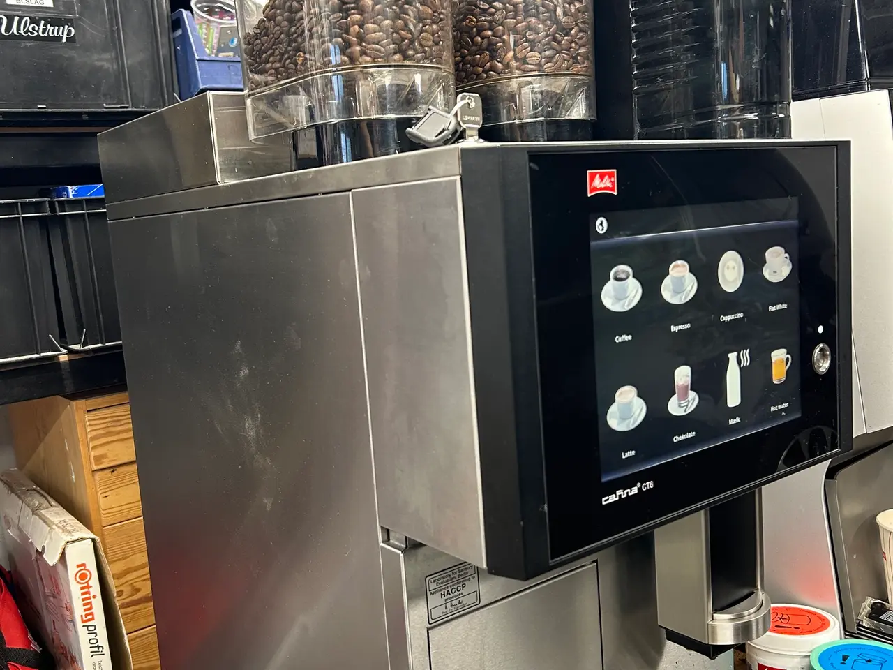 Billede 2 - Melitta CT8 Fuldautomatisk kaffemaskine - KONGEN.