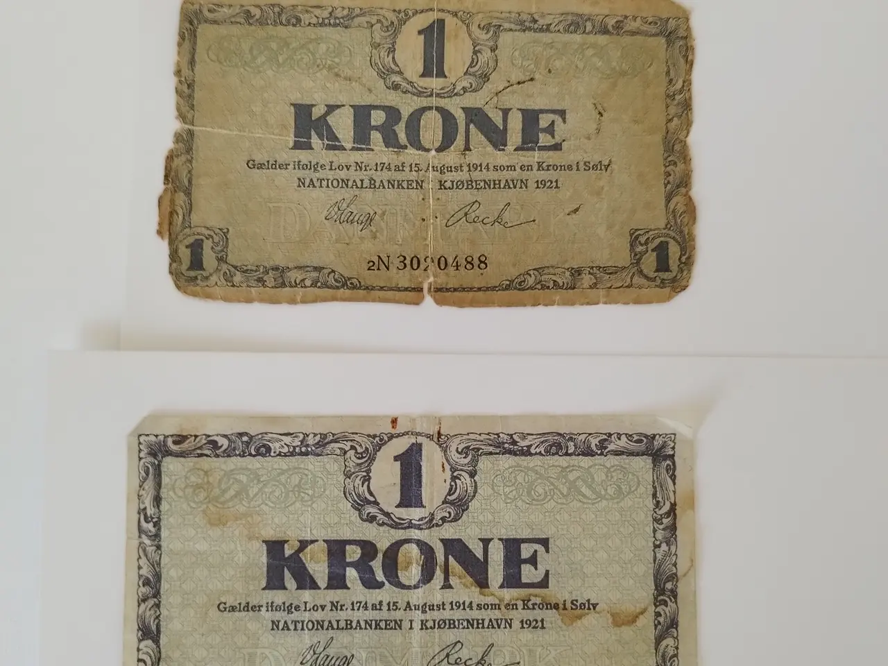 Billede 1 - 1 Krone 1921