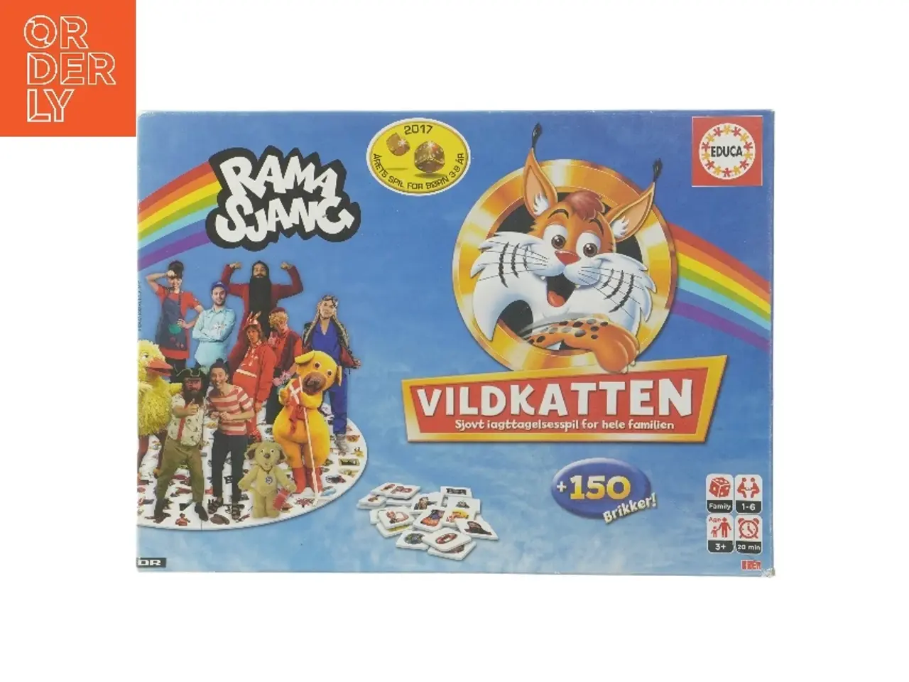 Billede 1 - Vildkatten brætspil med 150 brikker fra Educa (str. 37x27 cm)