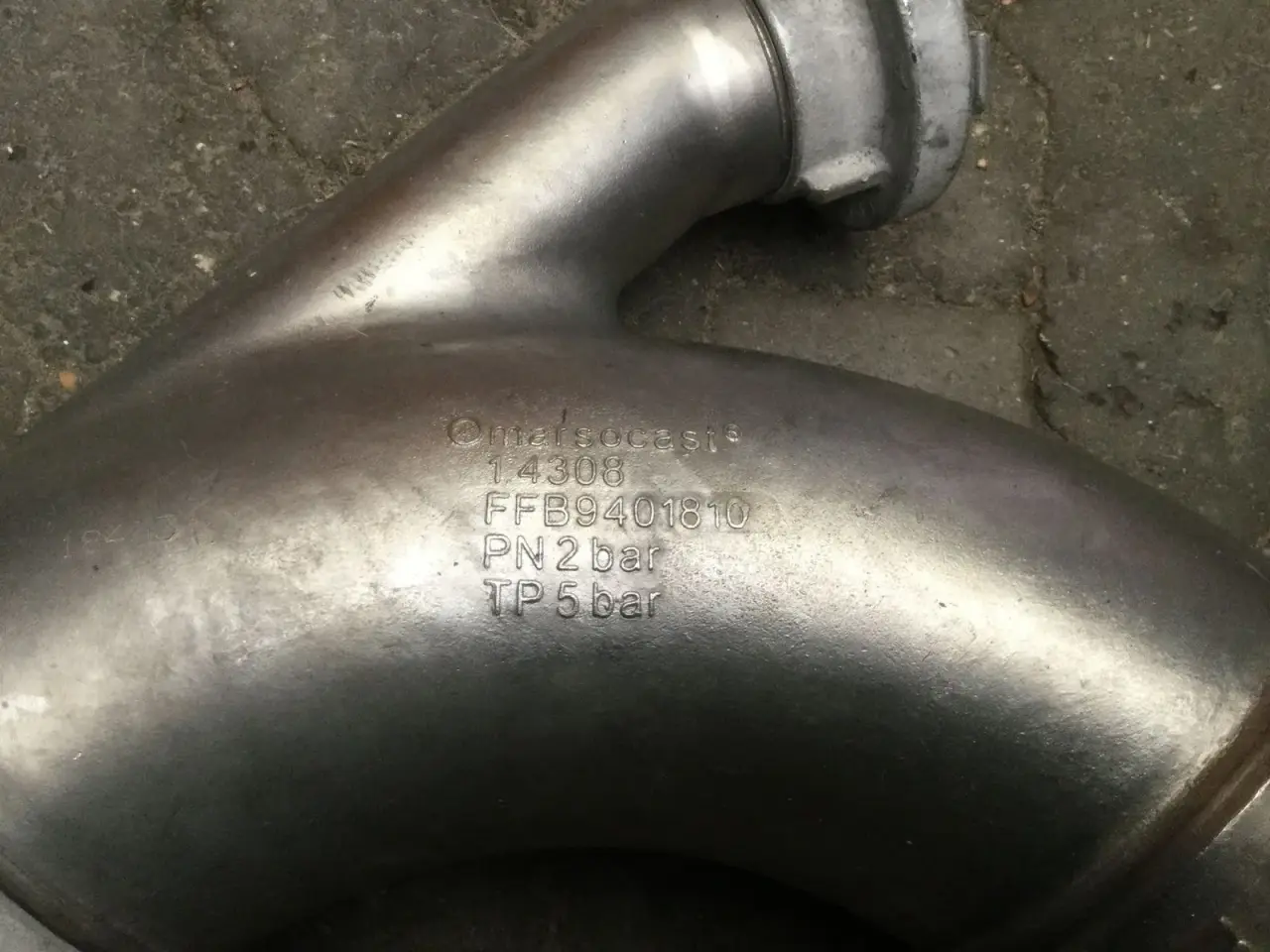 Billede 2 - Lastbil-Fittings 90graders med studs