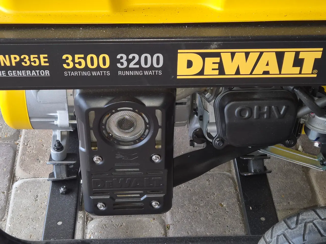 Billede 4 - DeWALT DXGNP35E generator – helt ny, brugt 2 timer