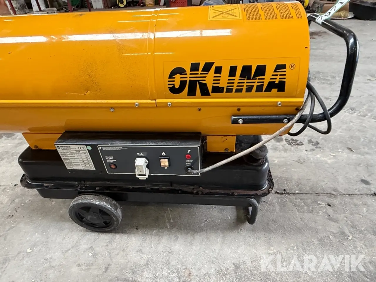 Billede 9 - Varmekanon Oklima SE 160