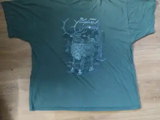 Grøn tshirt str. XXL