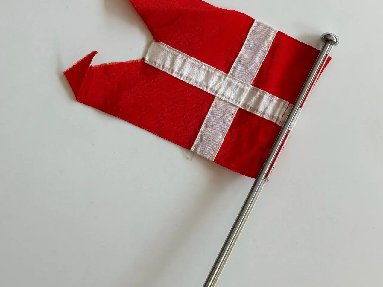 Billede 7 - Bordflag, lyserød base
