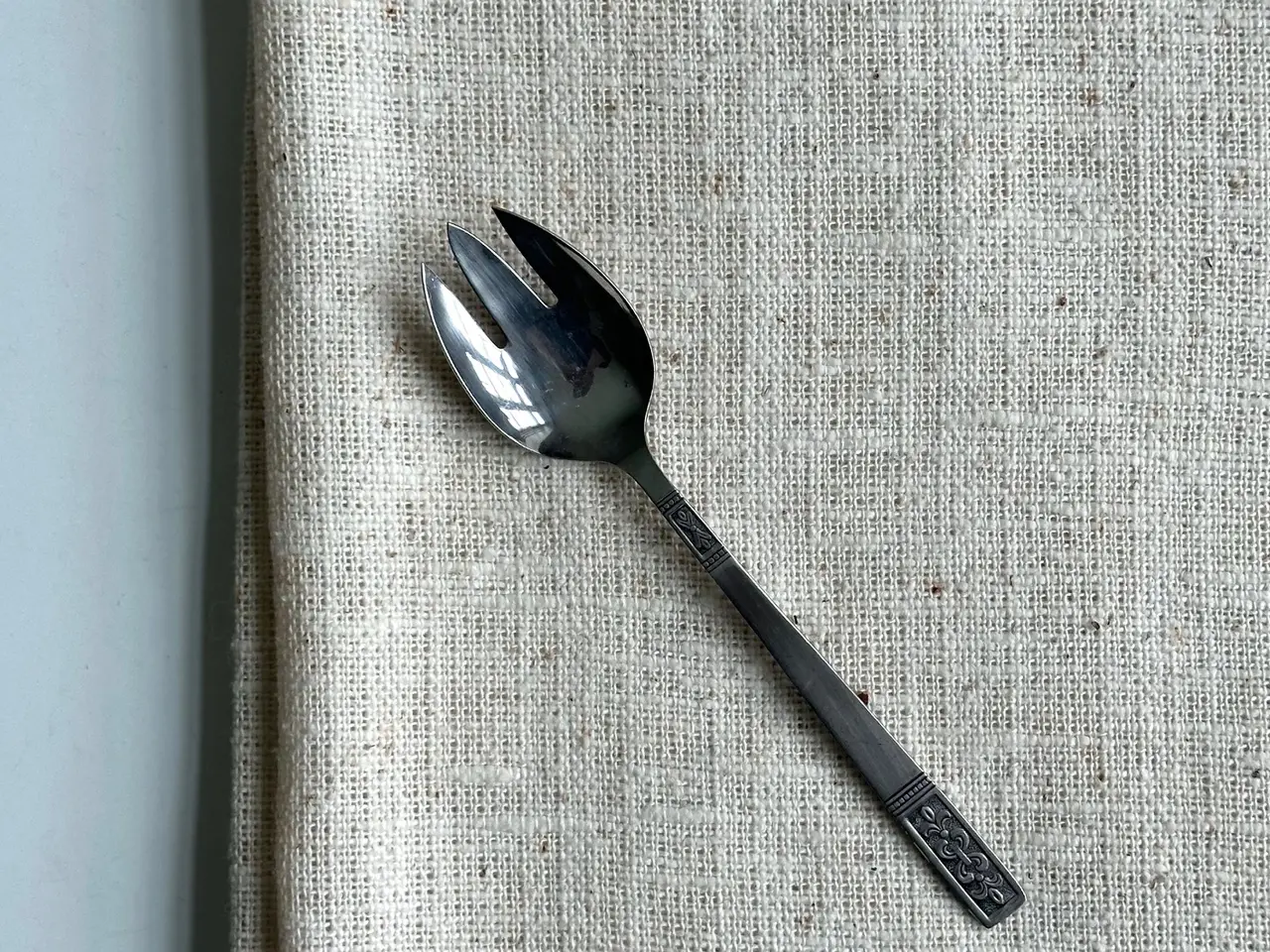 Billede 1 - Serveringsske, rustfrit stål
