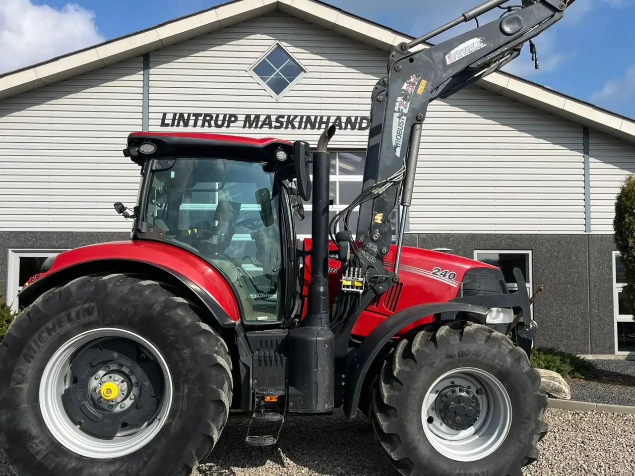 Billede 10 - Case IH Puma 240 CVX Med frontlift, frontPTO og frontlæsser
