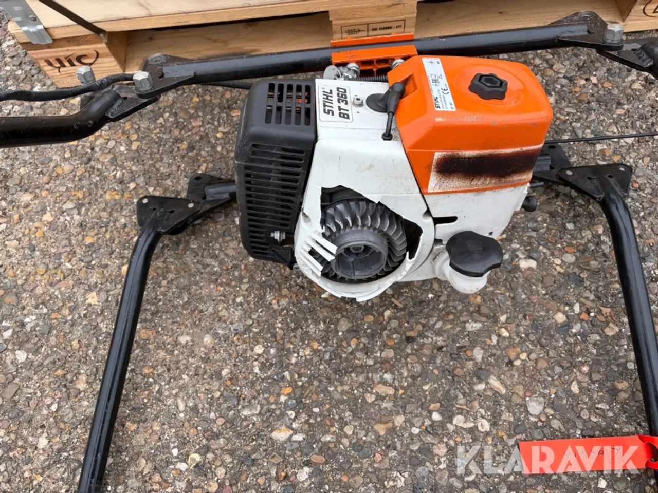 Billede 11 - Bor og borevogn Stihl BT 360 med bor