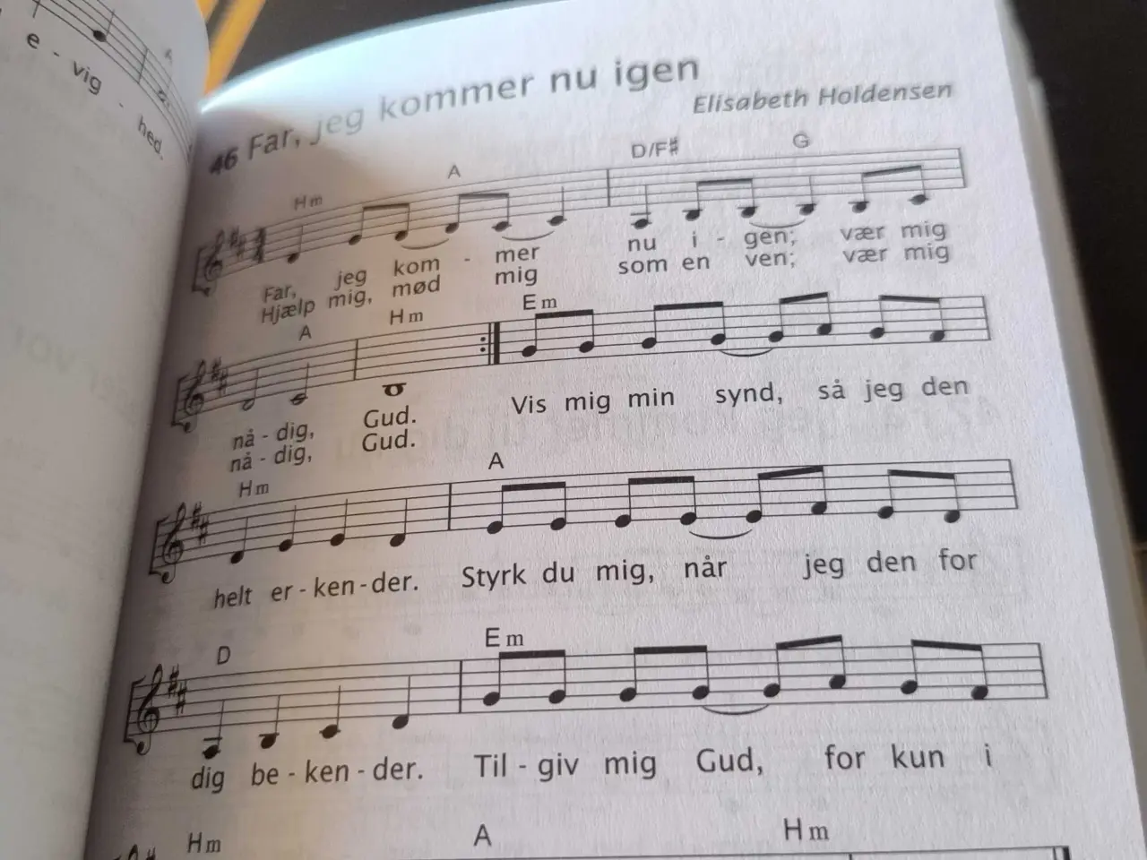 Billede 3 - Fælles sang med noder