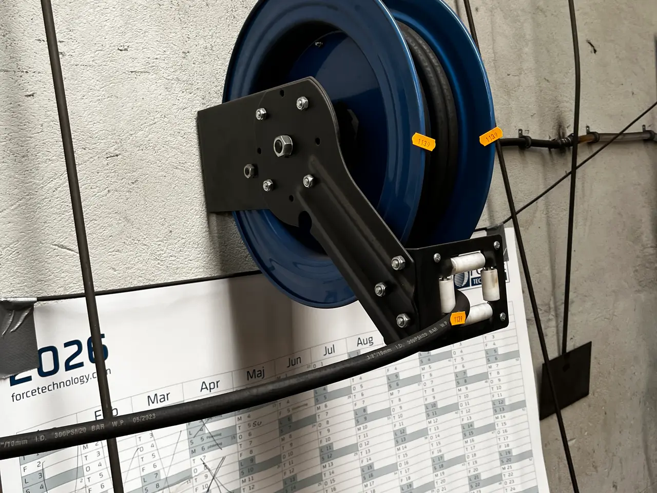 Billede 1 - Hydraulisk slangeopruller