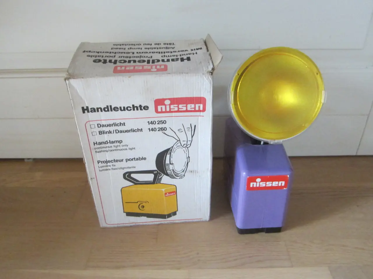 Billede 3 - Fin som ny Nissen stor Håndlampe 140260