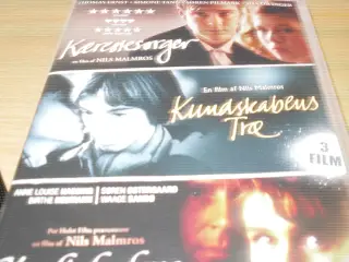 Kærestesorger, kundskabens Træ. 3 x FILM.