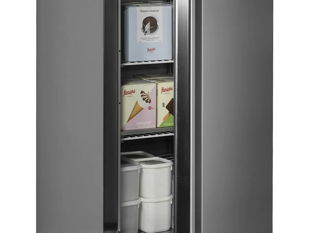 Billede 4 - Tefcold Rustfri snackfryser 450 L – RF500SNACK