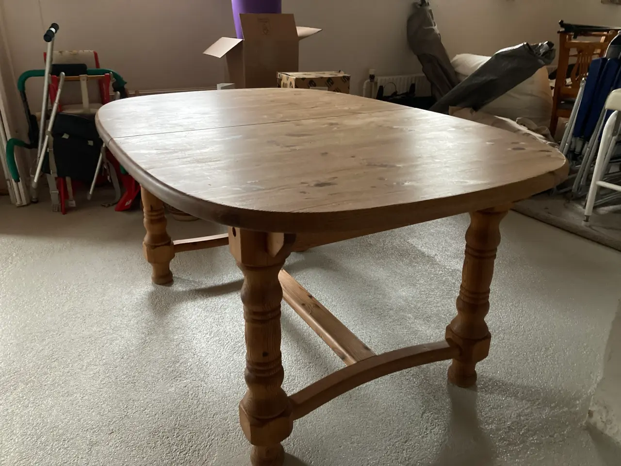 Billede 1 - Spisebord med to plader