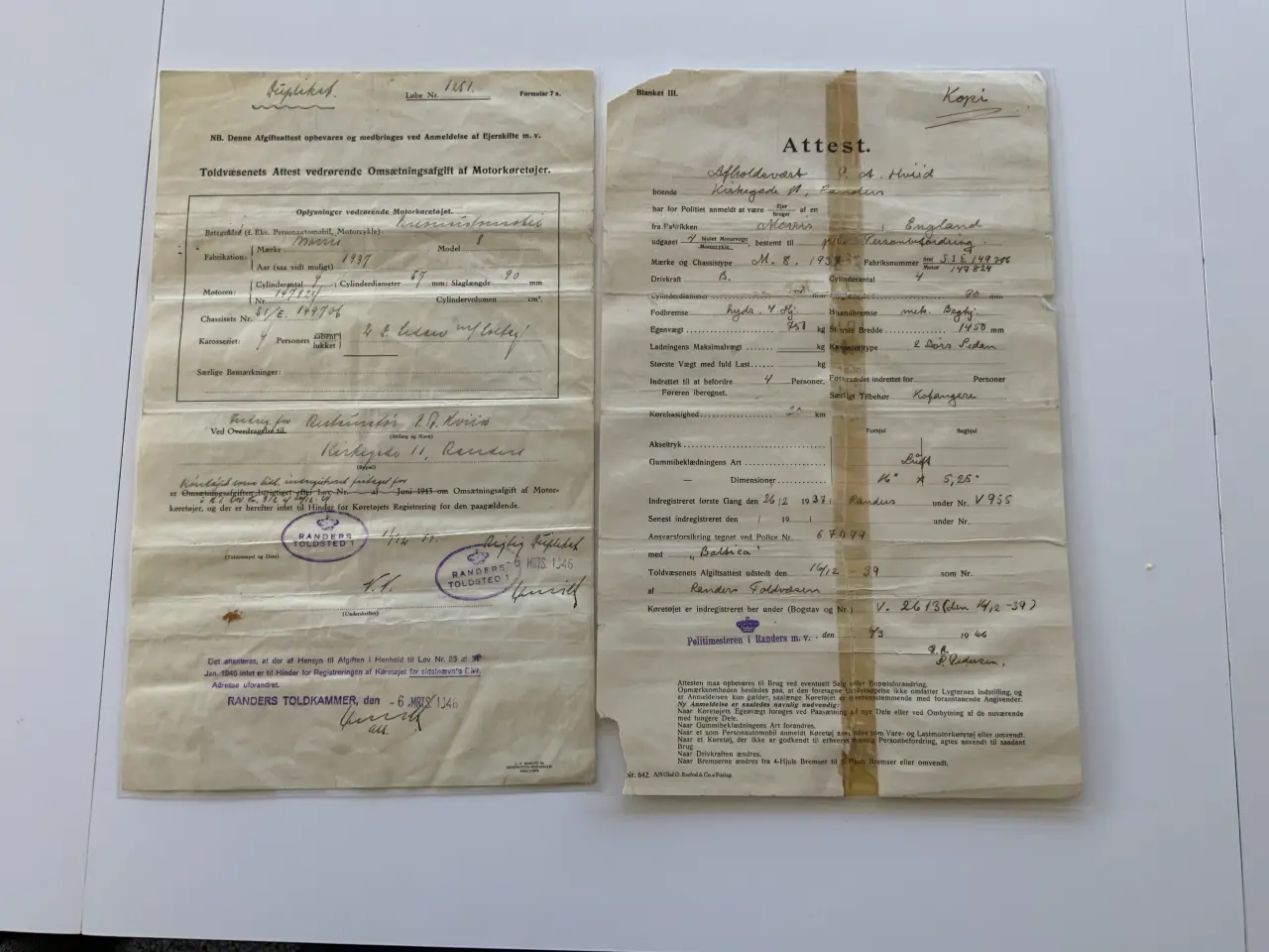 Billede 11 - Morris 8 fra 1937