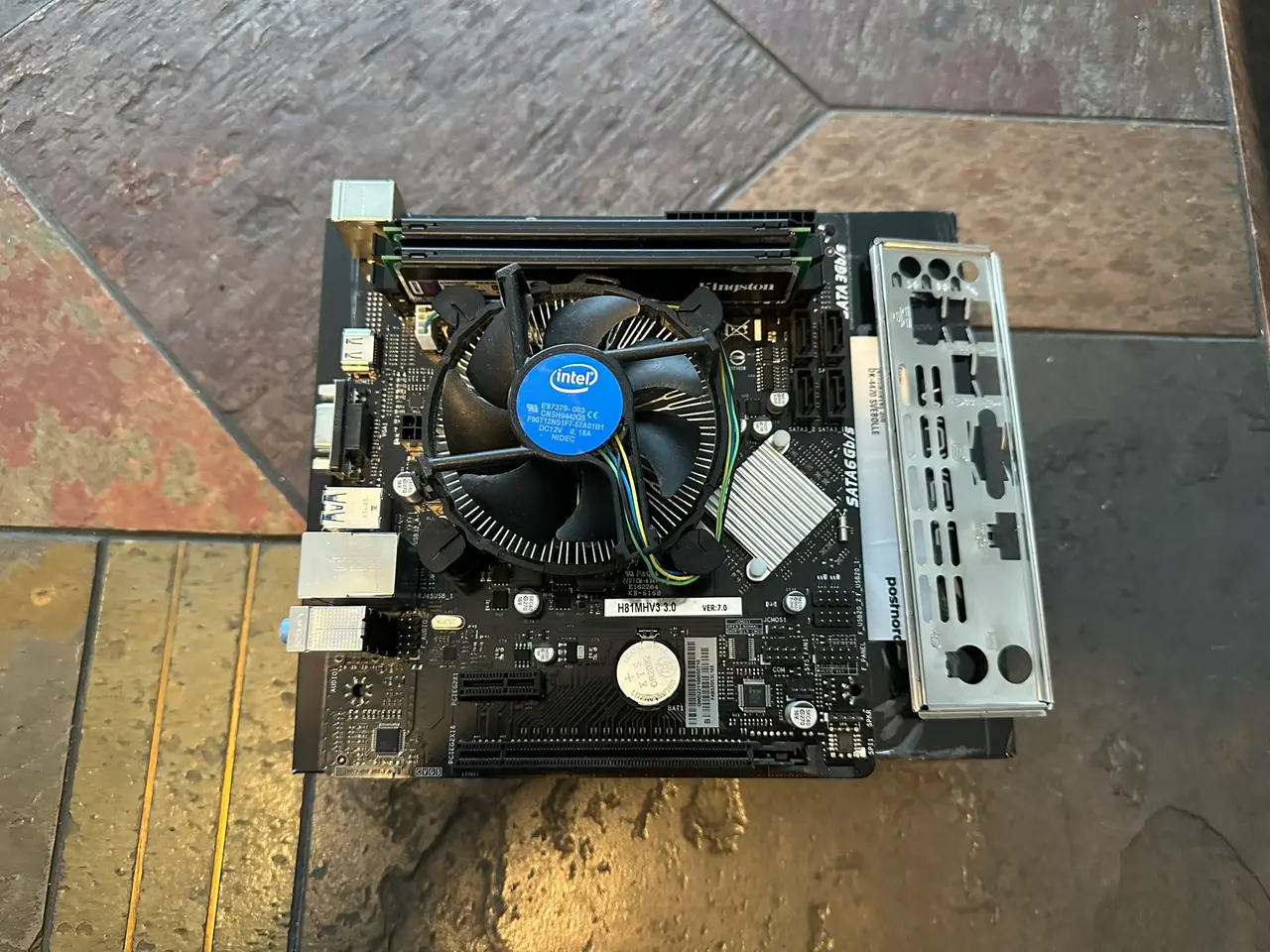 Billede 1 - CPU + RAM + Bundkort (i5-4460+16 GB RAM+H81MHV3)