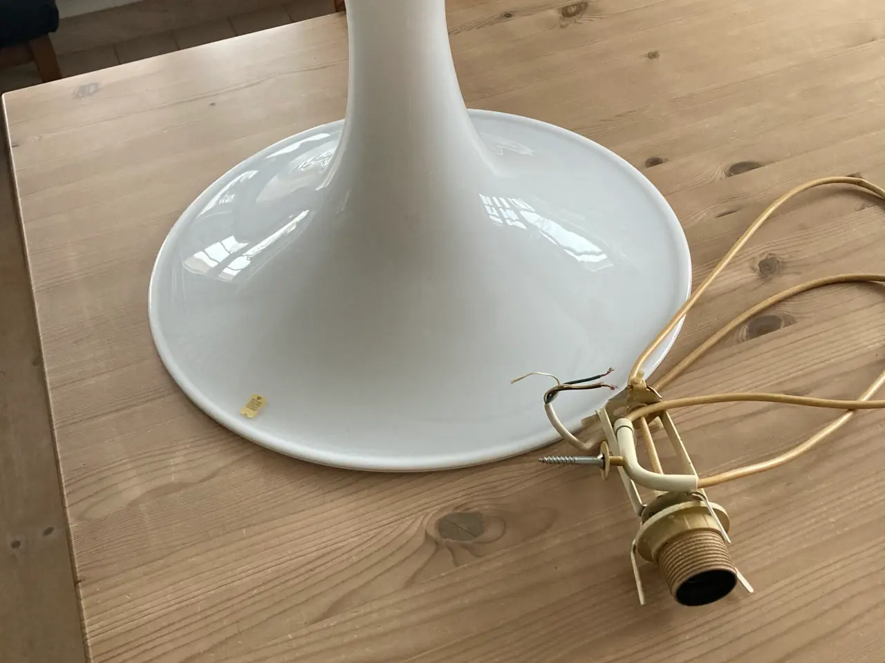Billede 2 - Holmegaard mandarin lampe