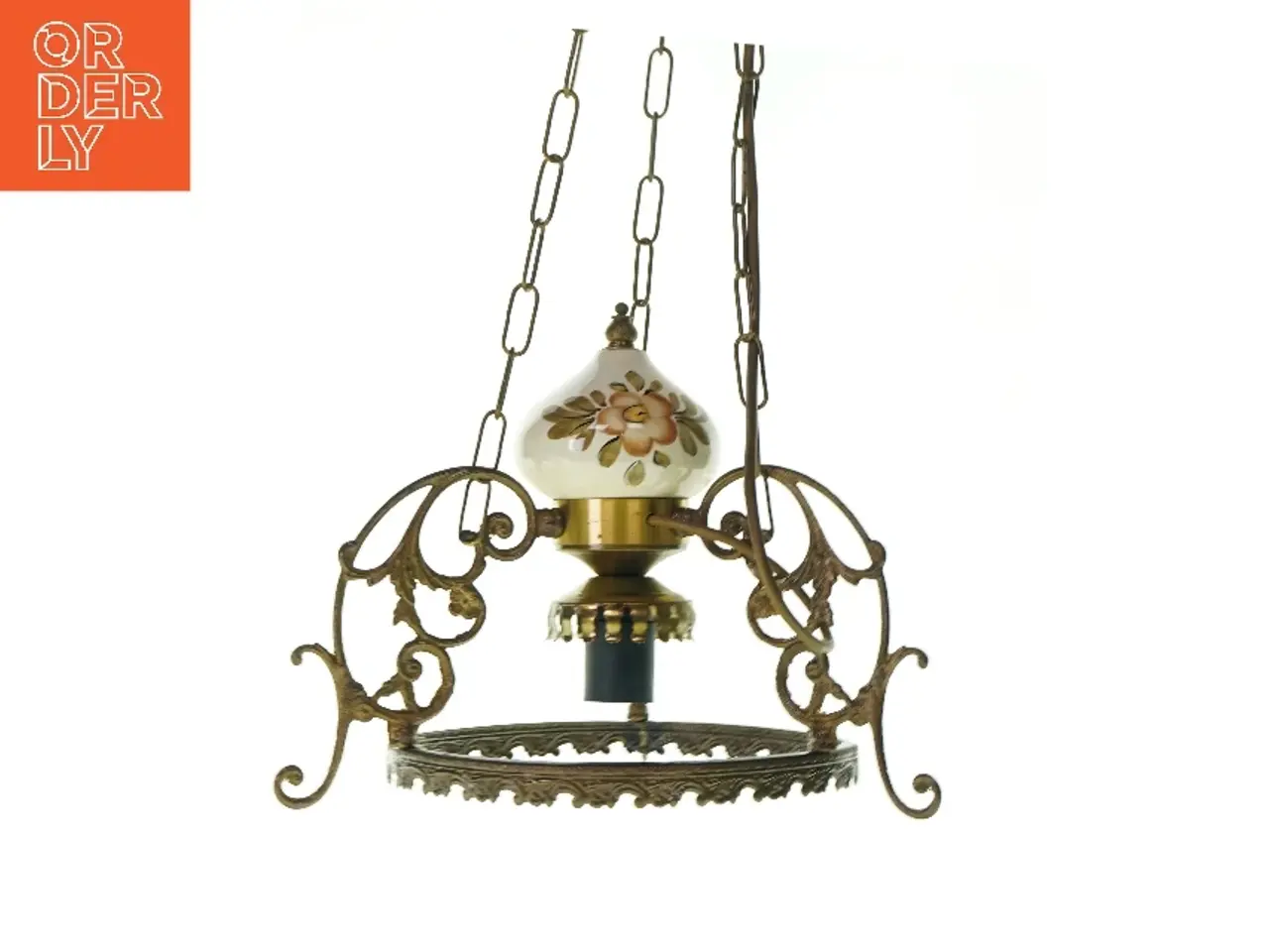 Billede 1 - Lampe (str. ØH: 30x27 cm)