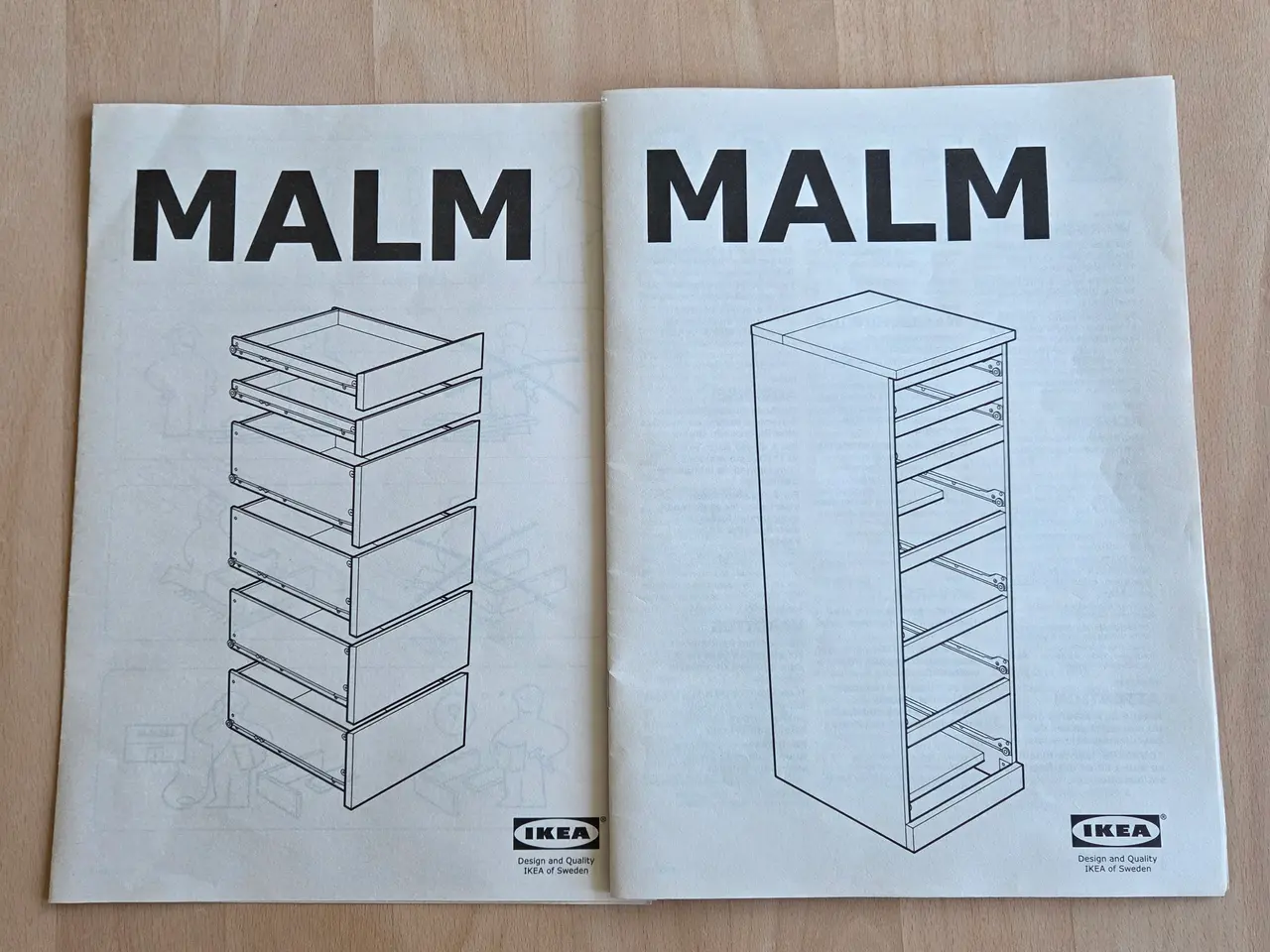 Billede 8 - IKEA MALM kommode, 6 skuffer og spejl,udgået model