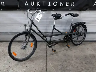 Tårnby tandemcykel m/3 gear og dobbelt håndbremse