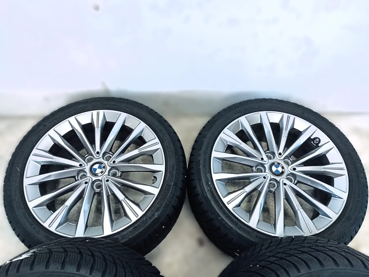 Billede 4 - 5x112 17" ET54 nav 66,6ø BMW vintersæt inkl. TPMS