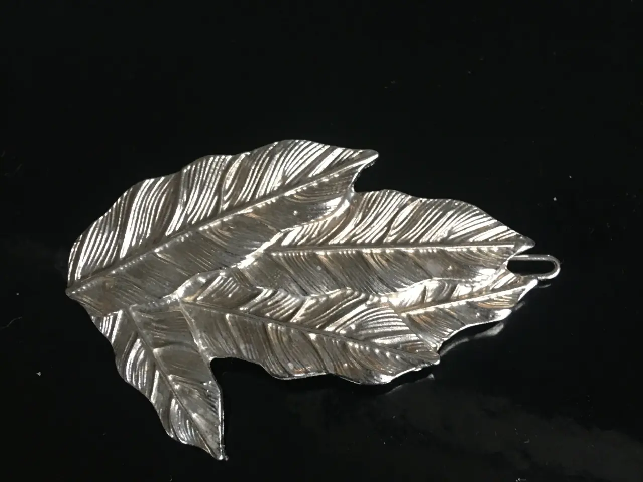 Billede 1 - Forsølvet broche