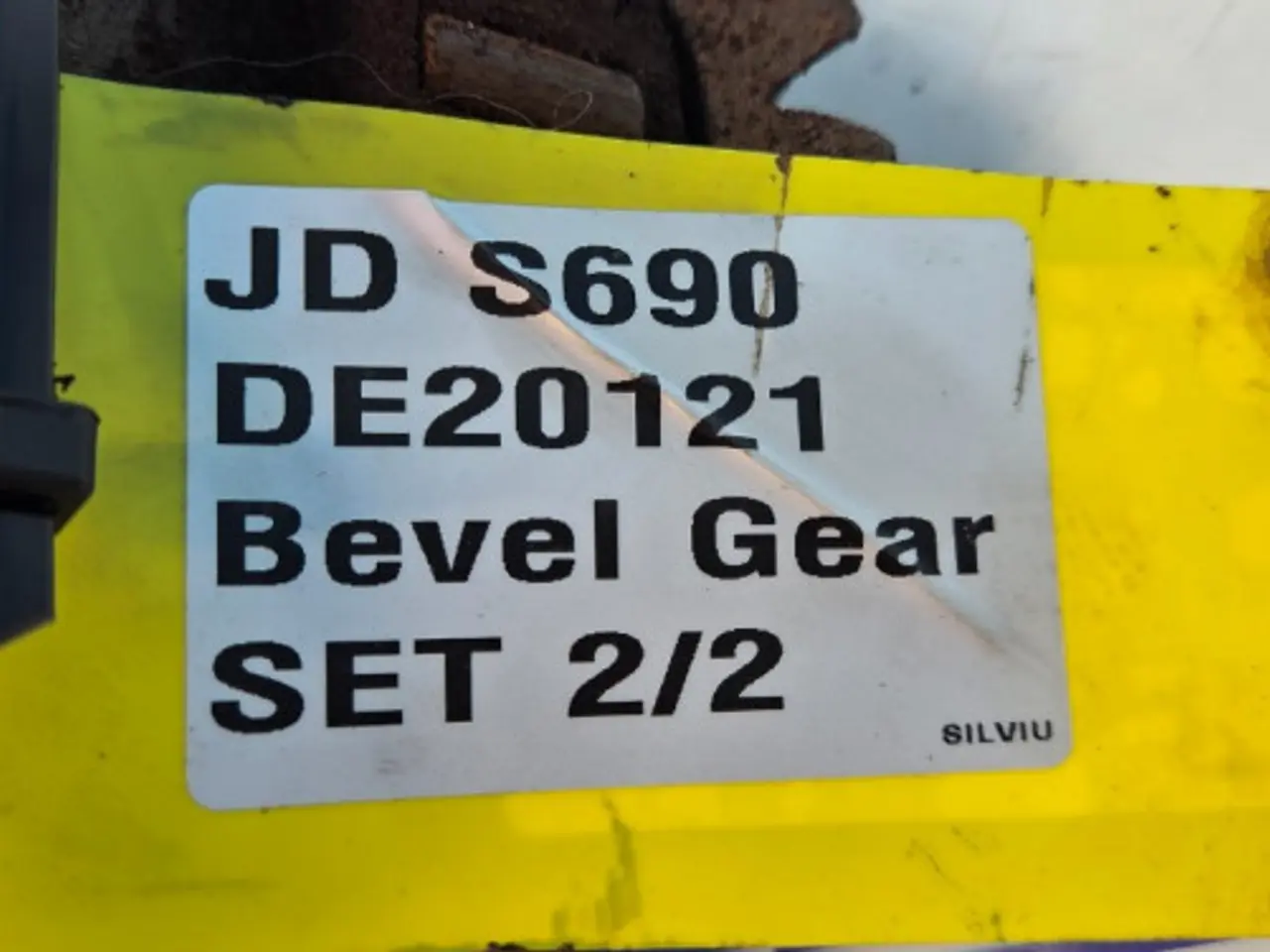 Billede 16 - John Deere S690 Differential Sæt DE20121