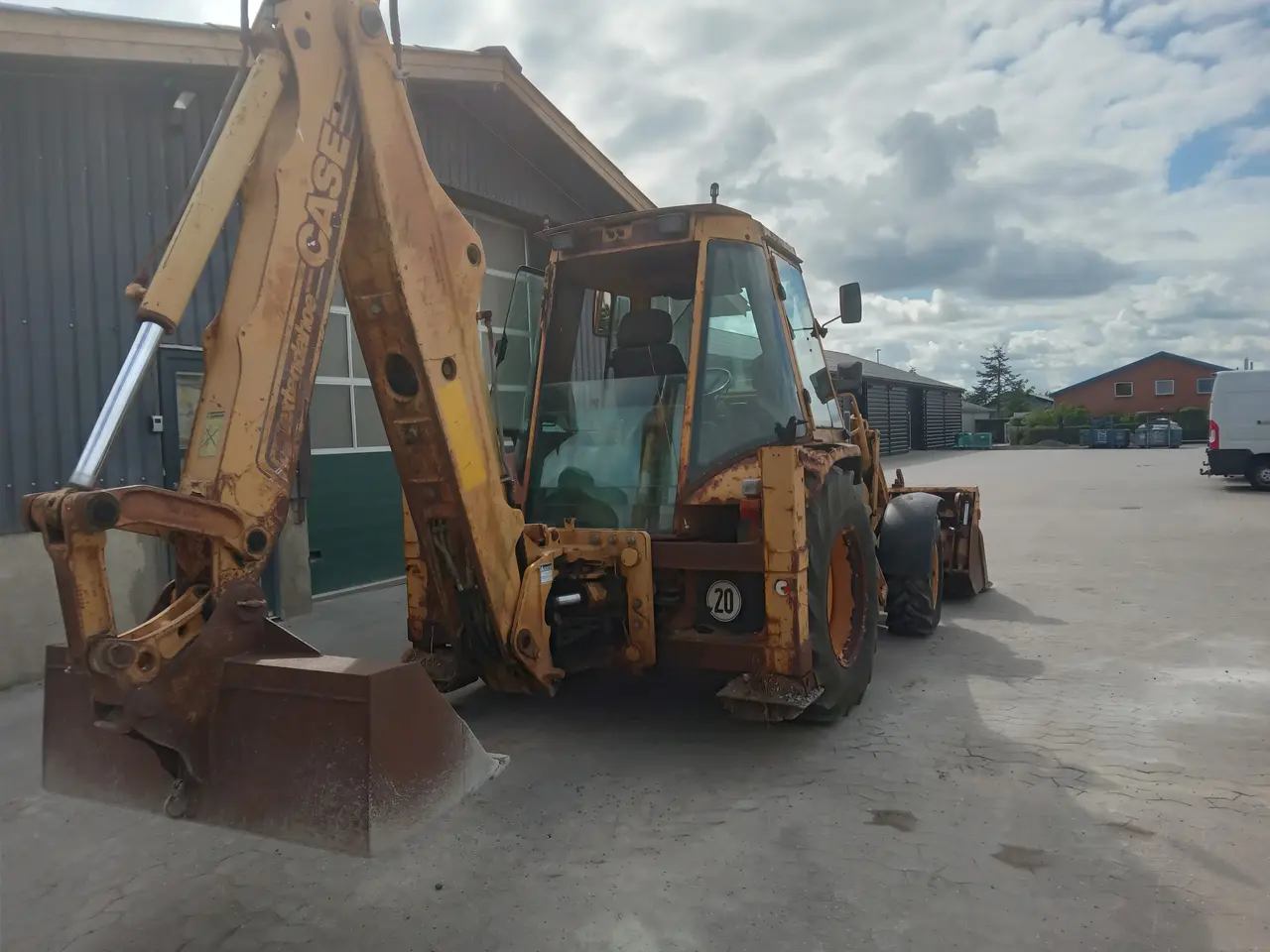 Billede 3 - Case 580 Turbo SK 4*4
