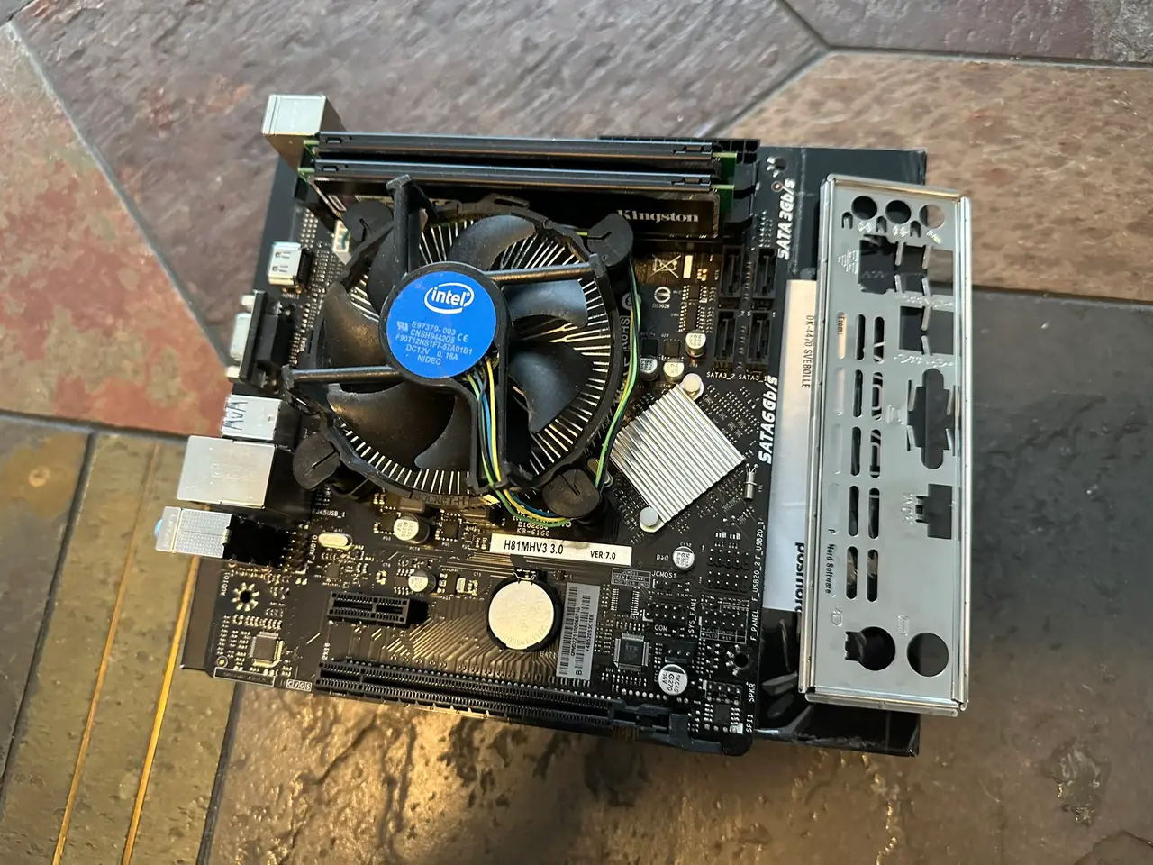 Billede 3 - CPU + RAM + Bundkort (i5-4460+16 GB RAM+H81MHV3)