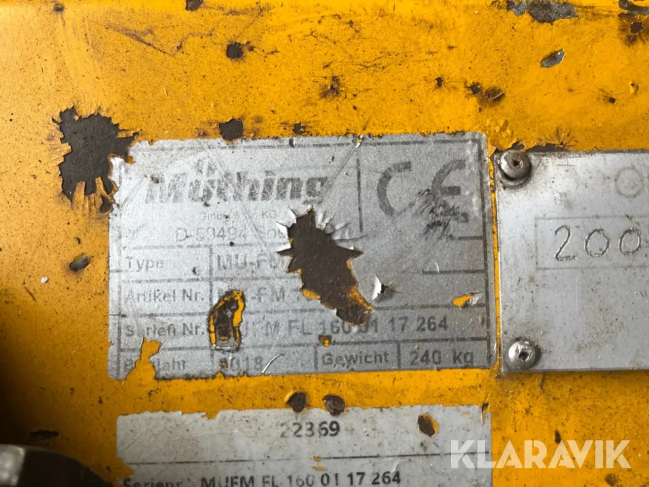 Billede 9 - Brakpudser/Slagleklipper Muthing MU-FM 160
