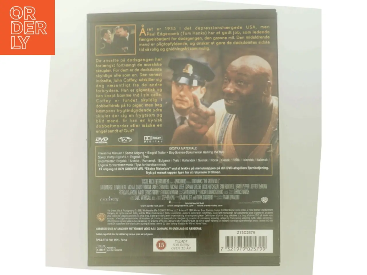 Billede 3 - Den Grønne Mil med Tom Hanks (DVD)