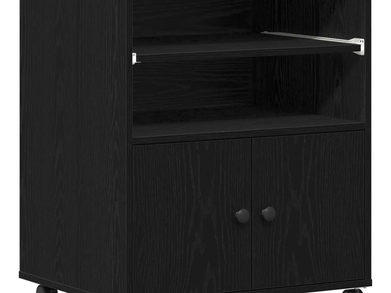 Billede 2 - Printerbord i sort eg 60 x 48 x 74 cm
