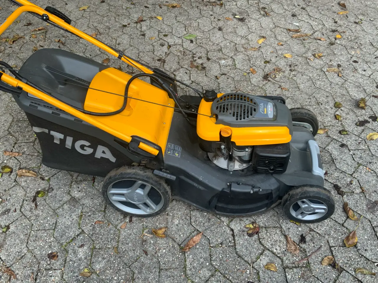 Billede 7 - Stiga rotorklipper med elstart og opsamler