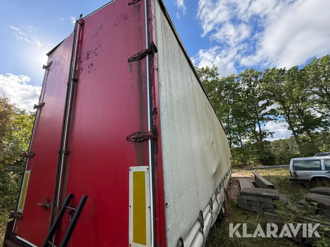 Billede 6 - Gardintrailer NOPA nedbygget.