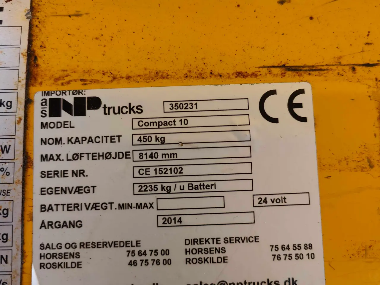 Billede 5 - Saxelift Haulotte Compact 10