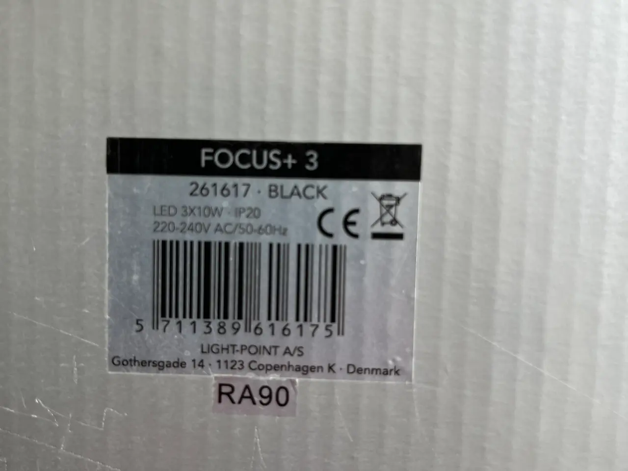 Billede 6 - Light Point Focus+ 3 spots - 2 stk 