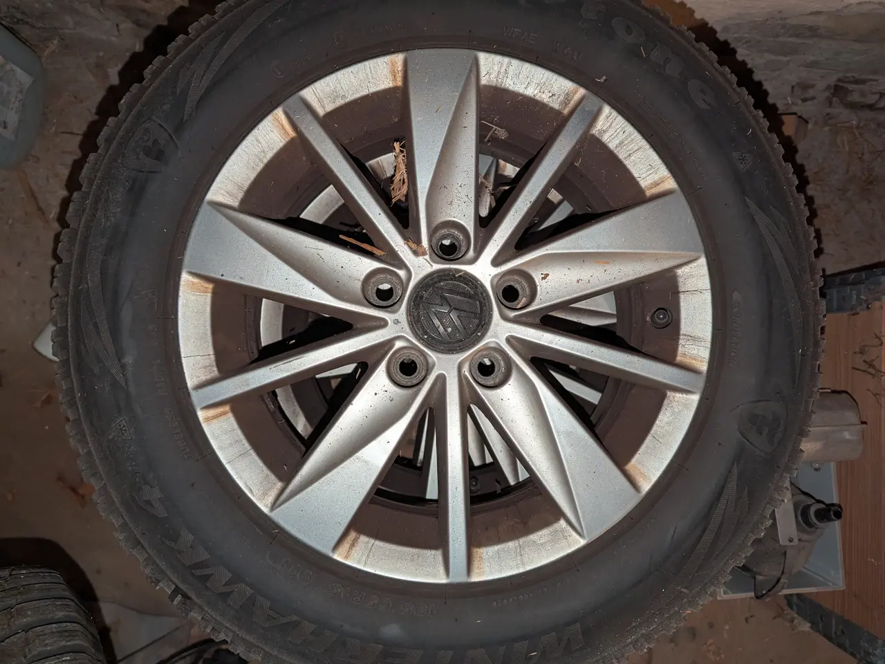 Billede 1 - Original VW Golf 7 15" alufælge
