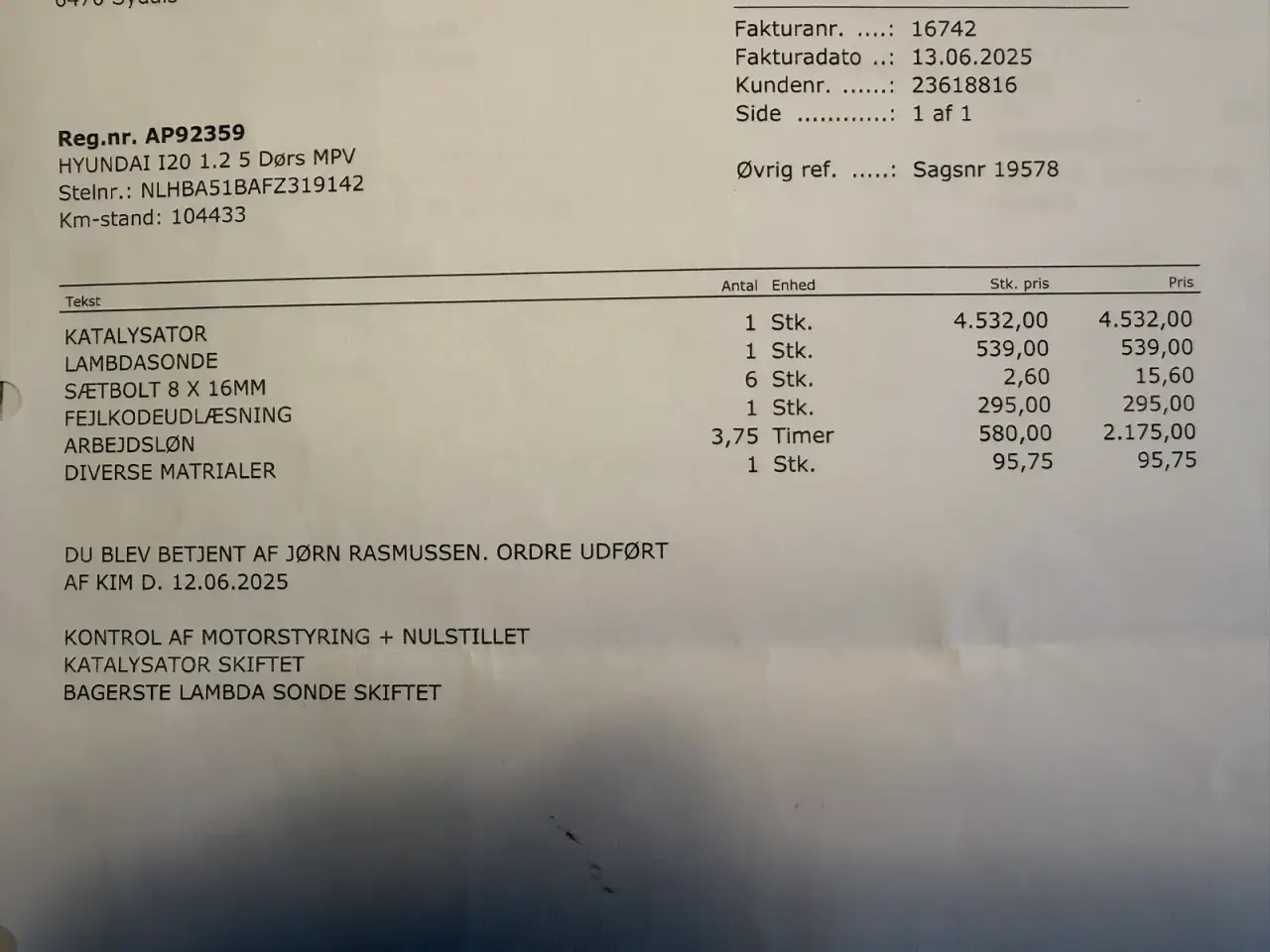 Billede 7 - I20 med nyere dæk og partikelfilter