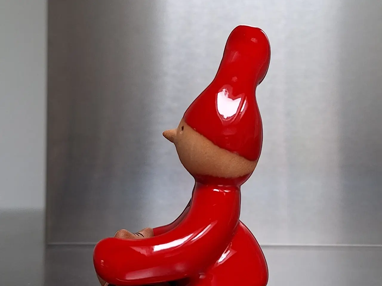 Billede 2 - Pixy nisse med kat, 2005