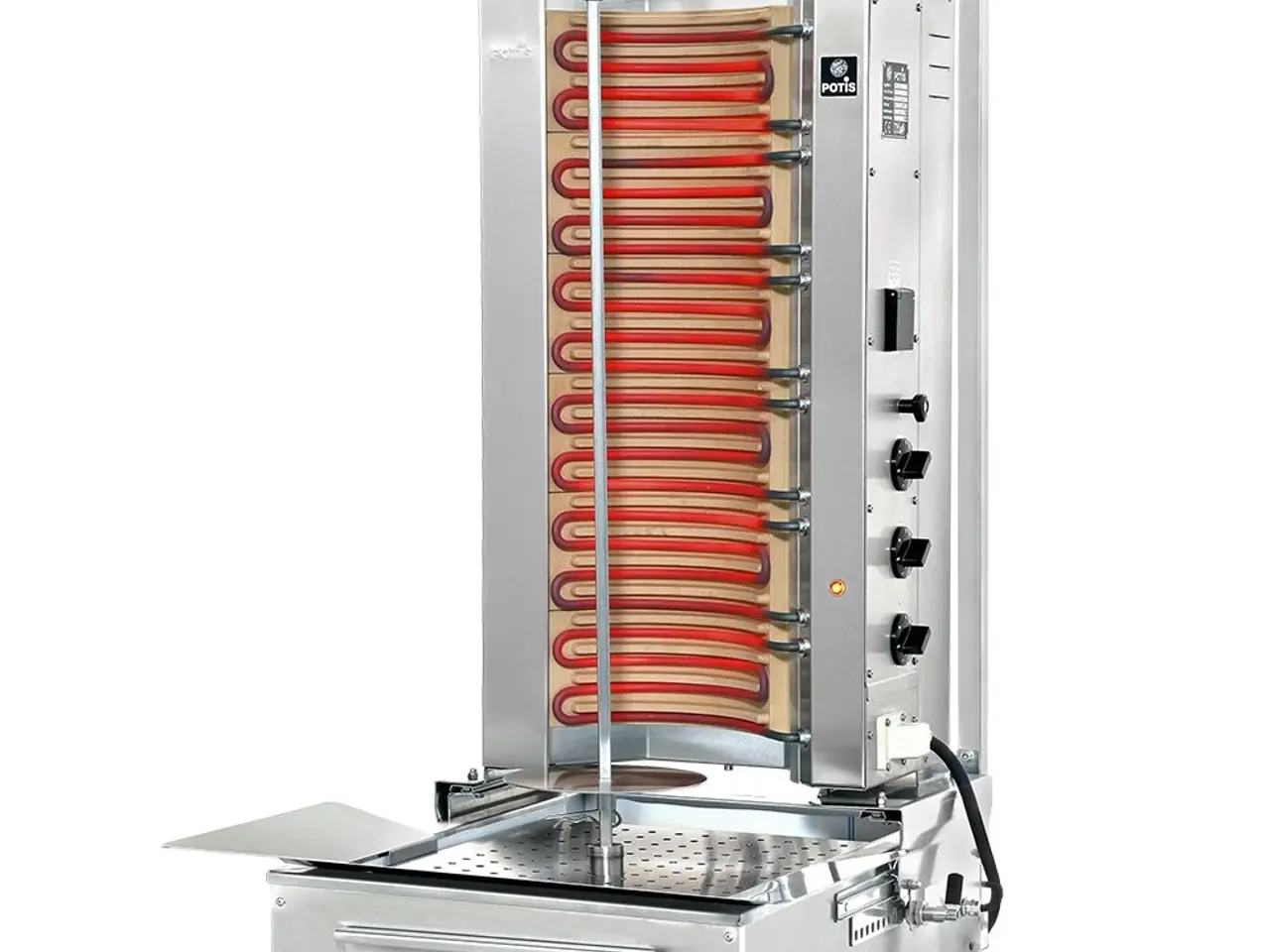 Billede 1 - Kebab & Shawarma grill til el – 50 kg kød