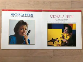 Michala Petri: 2 LP´er