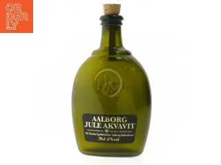 1990 Aalborg Jule Akvavit flaske (str.  22 cm)