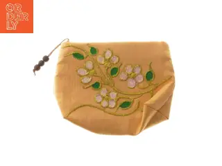 Broderet pung (str. 12x15 cm)