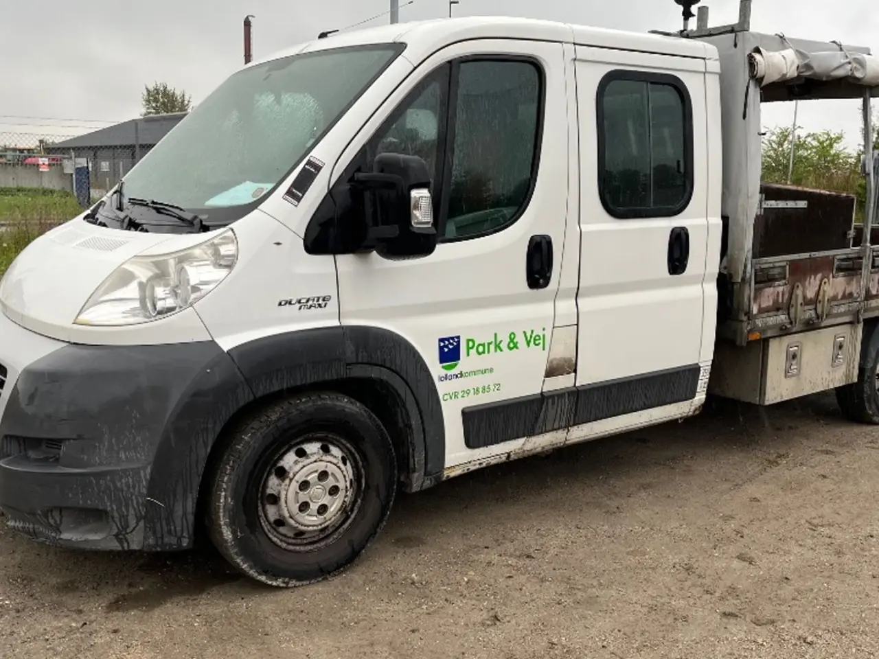 Billede 1 - Fiat Ducato 35H 3,0 JTD med lad og ladkran