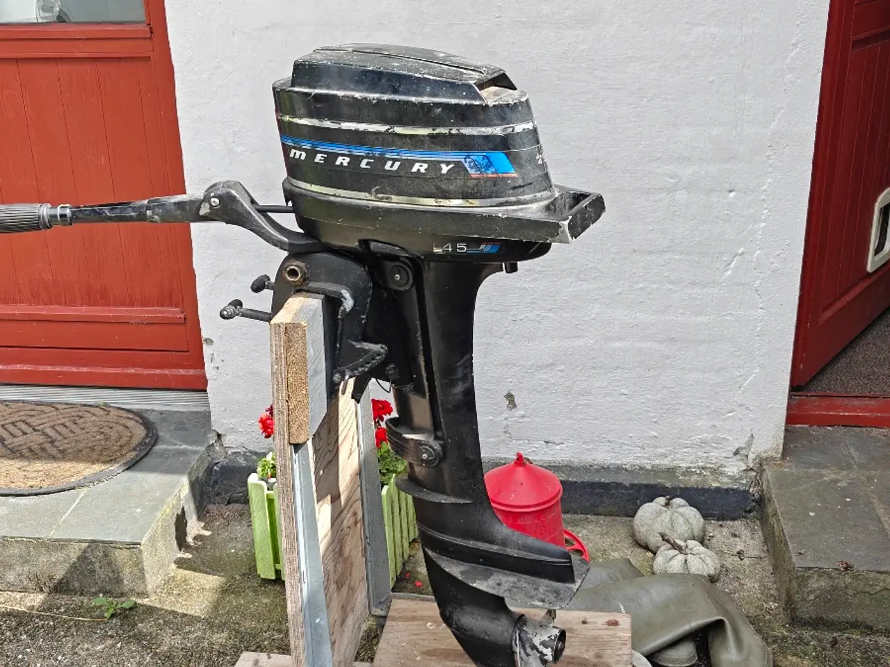 Billede 1 - Motor og gummibåd