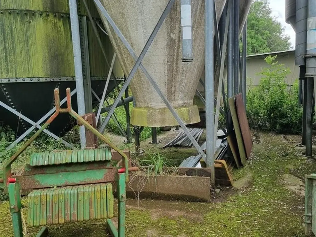 Billede 1 - Tunetank 20m3  2 stk. glasfibersiloer