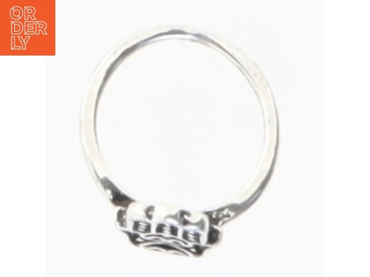 Billede 2 - Sølvring med Hamsa-hånd (str. 47 mm)