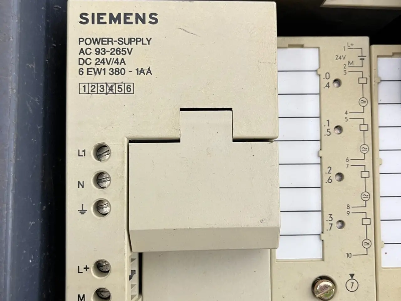 Billede 4 - Siemens S5-100U CPU 100 PLC parti strømforsyning,