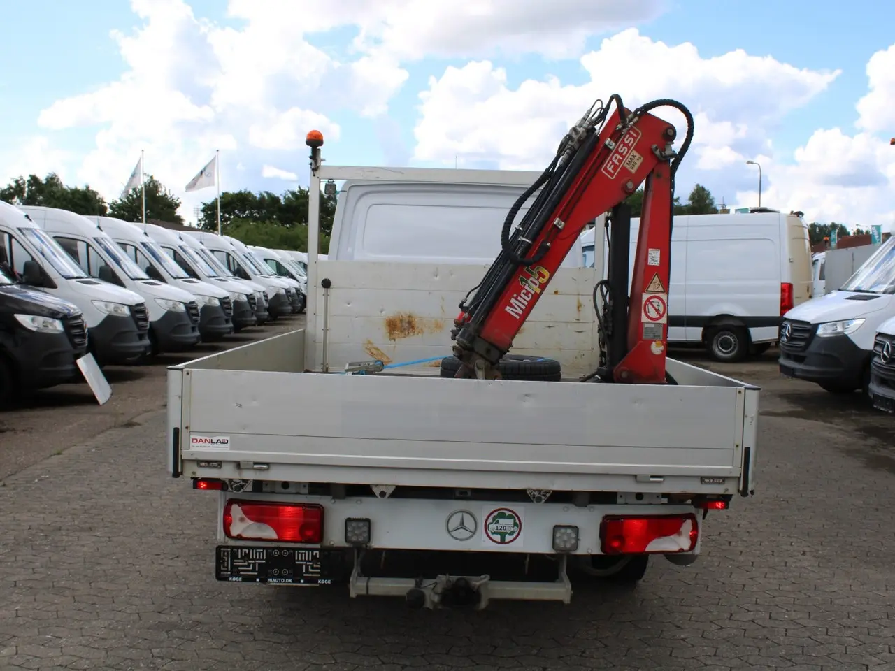 Billede 9 - Mercedes Sprinter 316 2,2 CDi A3 Mandskabsvogn m/lad aut. RWD