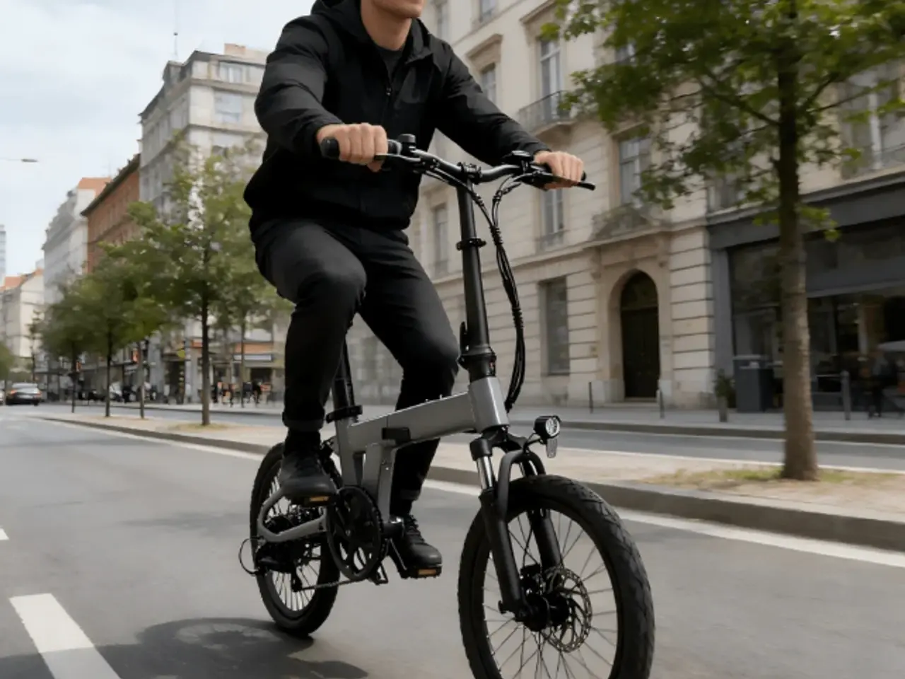 Billede 10 - El-foldecykel 36V 10.4Ah - Grå
