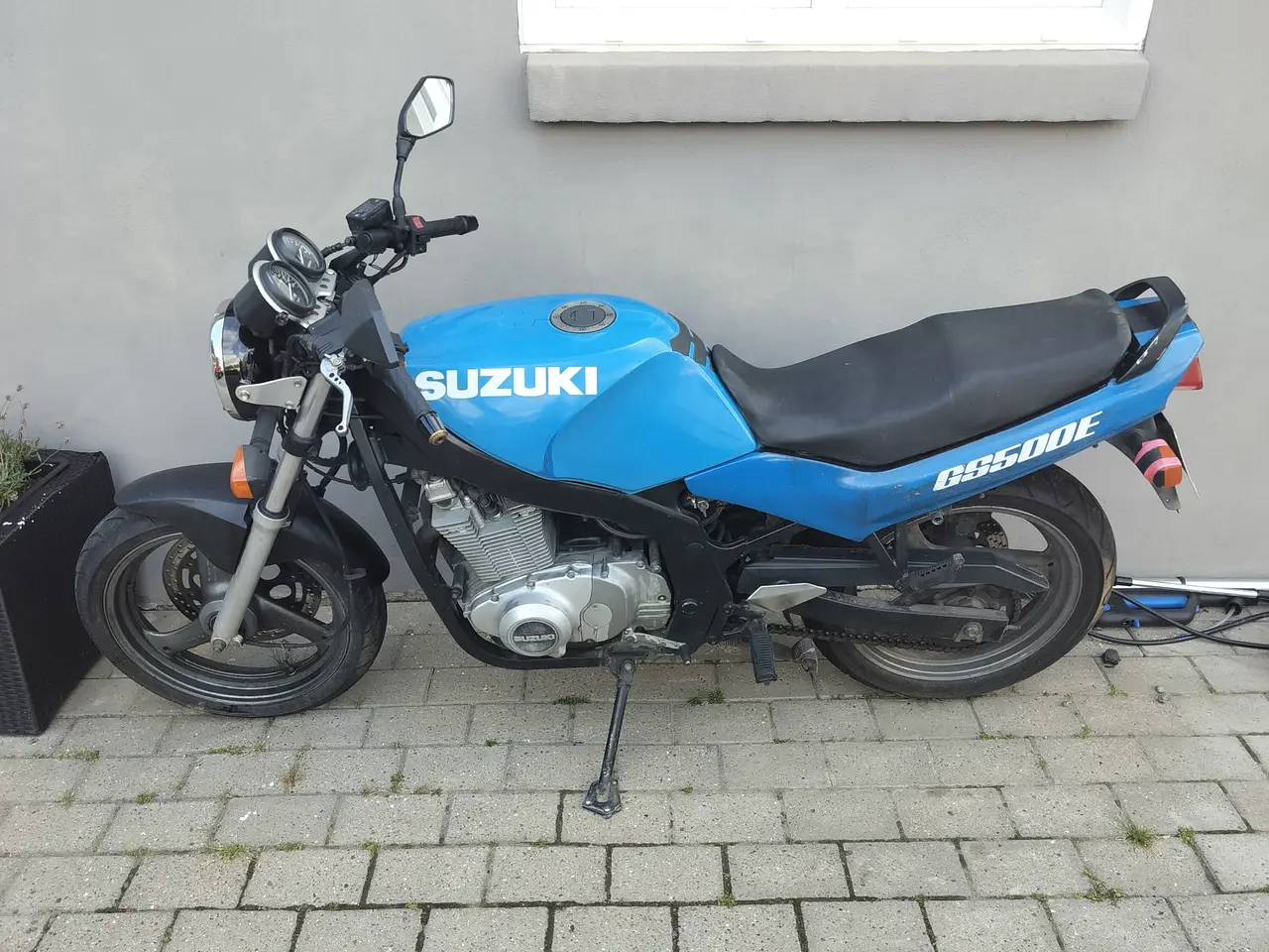Billede 3 - Fin Suzuki gs500e som er klar til syn